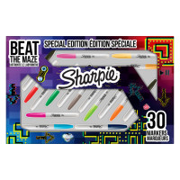 Zestaw markerów Sharpie Maze Fine 30 sztuk